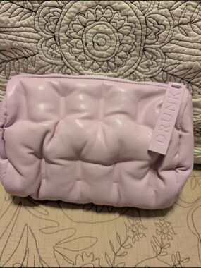 drunk elephant travel makeup bag Butter Yellow Pink Coast Boutique and hydrate Midi Dopp Kit | Drunk